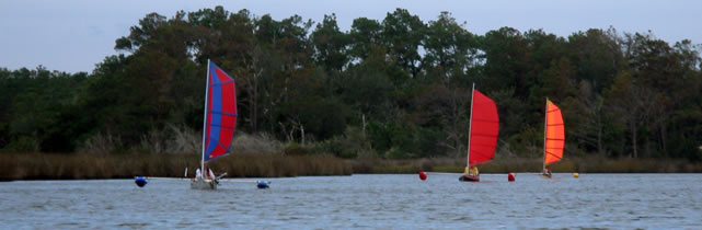 Sailing kayaks with BSD sails and outriggers